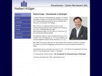 steuerberater-krueger.de Webseite Vorschau