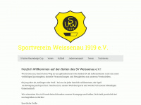 svweissenau.de Webseite Vorschau