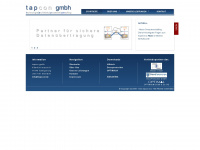 tapcon.biz Webseite Vorschau