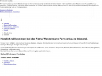 westermann-fensterbau.de Webseite Vorschau