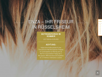 enza-friseur.com Webseite Vorschau