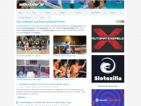 volleyballer.de Webseite Vorschau