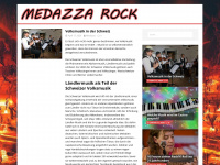 medazzarock.ch Webseite Vorschau