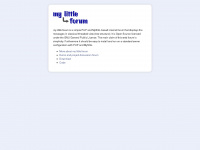 mylittleforum.net Webseite Vorschau