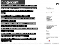 hinterconti.de Webseite Vorschau