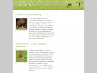 pferde-weide.de Webseite Vorschau