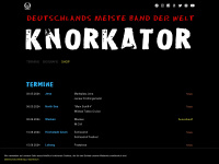 knorkator.de Webseite Vorschau