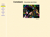 comeback.info Webseite Vorschau