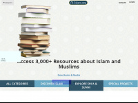 al-islam.org Webseite Vorschau