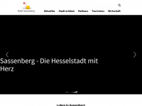 sassenberg.de Webseite Vorschau