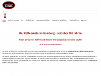 kaffee-timm.de Webseite Vorschau