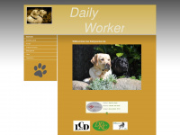 dailyworker.de Webseite Vorschau