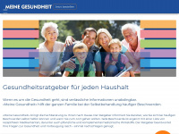 meine-gesundheit.ch Webseite Vorschau