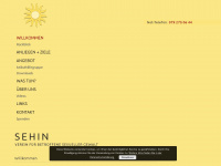 sehin.ch Webseite Vorschau
