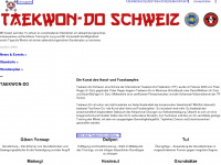 tkd-schweiz.ch Webseite Vorschau
