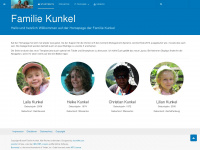 familie-kunkel.com Webseite Vorschau