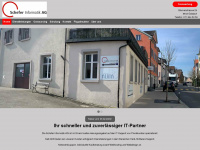 schefer-it.ch Webseite Vorschau