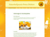 astrologie-und-homöopathie.de Webseite Vorschau