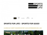sports-for-life.net Webseite Vorschau