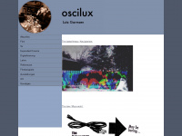 oscilux.de Webseite Vorschau
