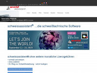 schweissassistent.de Webseite Vorschau