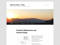 markuskoenen.wordpress.com Webseite Vorschau