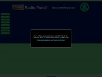 radio-paroli.de Webseite Vorschau