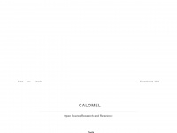 calomel.org Webseite Vorschau