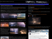 lightningphotography.com Webseite Vorschau