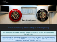 dart-merseburg.de Webseite Vorschau