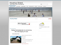houstrup-strand.dk Webseite Vorschau