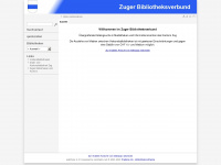 bibliotheken-zug.ch Webseite Vorschau