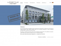 lifestyle-factory.biz Webseite Vorschau