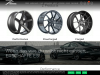 z-performance.com Webseite Vorschau