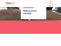 paedsim.org Webseite Vorschau
