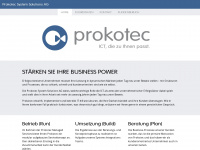 prokotec.ch Webseite Vorschau