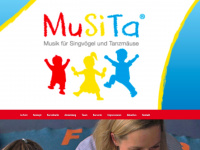 musita.de Webseite Vorschau