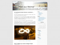 postausweimar.wordpress.com Webseite Vorschau