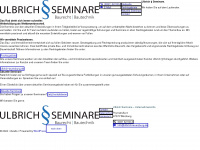 ulbrich-seminare.de Webseite Vorschau