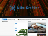 mike-grafiken.de Webseite Vorschau