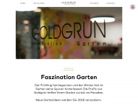 goldgruen.com Webseite Vorschau