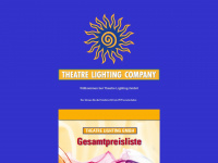 theater-licht.ch Webseite Vorschau