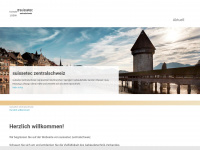 suissetec-zentralschweiz.ch Webseite Vorschau