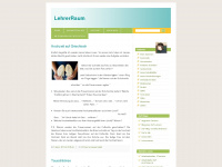 lehrerraum.wordpress.com Webseite Vorschau