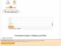 meeresblick-baabe.de Webseite Vorschau