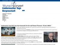 liedermacher-tage.de Webseite Vorschau