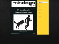 raindogs-regen.jimdo.com Webseite Vorschau