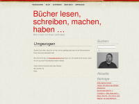 diebuecher.wordpress.com Webseite Vorschau