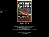 bluesbörse.de Webseite Vorschau
