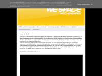 we-space-wochenenden.blogspot.com Webseite Vorschau